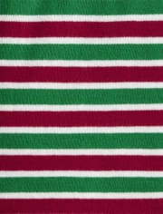 Unisex Girls And Boys Matching Family Snowman Cotton 2-Piece Pajamas - Gymmies