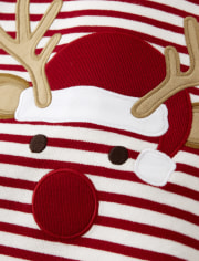 Unisex Reindeer Cotton 2-Piece Pajamas - Gymmies