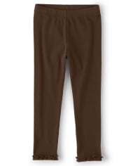 Girls Ruffle Leggings