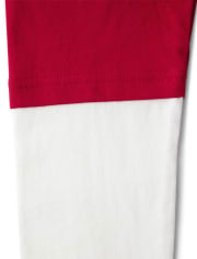 Boys Embroidered Heart Breaker 2 In 1 Top - Valentine Cutie