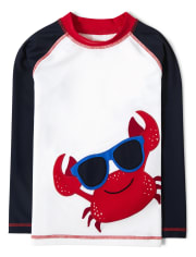 Rashguard de cangrejo para niños - Todos a bordo