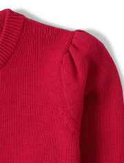 Girls Applique Cardigan - Little Ladybug