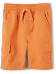 Boys Pull On Cargo Shorts - Future Astronaut