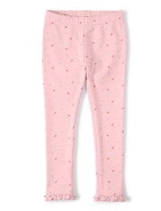 Girls Ruffle Leggings - Birthday Boutique