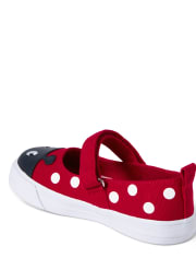 Girls Polka Dot Sneakers - Little Ladybug