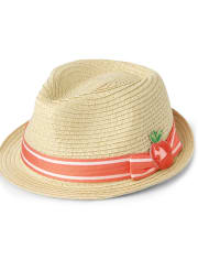 Girls Fedora - Pretty Peach