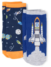 Unisex Midi Socks 2-Pack - Future Astronaut