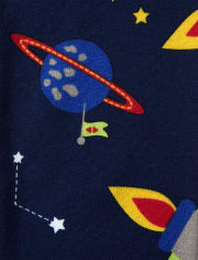 Pijama de algodón unisex Future Astronaut de 2 piezas - Gymmies