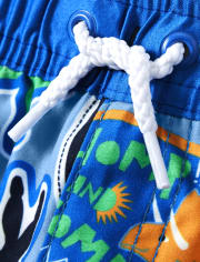 Boys Swim Shorts - Hello Dino