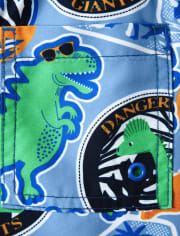 Boys Swim Shorts - Hello Dino