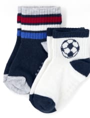 Pack de 2 calcetines midi para niño - Ready, Set, Goal