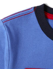 Boys Embroidered Soccer Top - Ready, Set, Goal