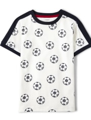 Boys Soccer Top - Ready, Set, Goal