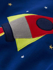 Kids Future Astronaut Cotton 2-Piece Pajamas - Gymmies