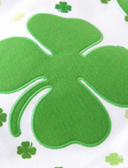Kids Little Leprechaun Cotton 2-Piece Pajamas - Gymmies