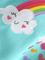 Pyjama 2 pièces en coton Sunshine Time pour filles - Gymmies