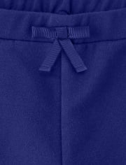 Shorts con lazo y medallón floral para niñas - Island Getaway