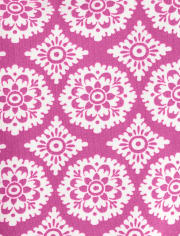 Girls Medallion Bike Shorts - Summer Sunsets