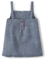 Haut en chambray pastèque pour filles - Pastèque douce