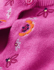 Girls Floral Shrug - Summer Sunsets