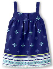 Top con medallón floral para niña - Island Getaway