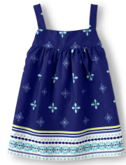 Top con medallón floral para niña - Island Getaway