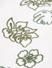 Camisa con botones de hoja para niño - Safari Camp