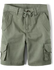 Boys Cargo Shorts - Safari Camp