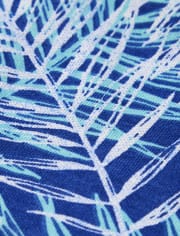 Camiseta sin mangas de hoja de palma para niños - Island Getaway