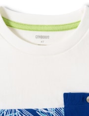 Camiseta sin mangas de hoja de palma para niños - Island Getaway