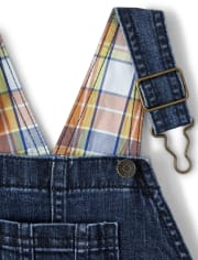 Boys Denim Shortalls - Mr. Fix It