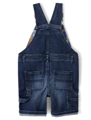 Boys Denim Shortalls - Mr. Fix It