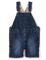Boys Denim Shortalls - Mr. Fix It