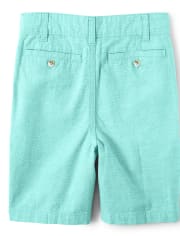 Boys Striped Chino Shorts - Island Getaway
