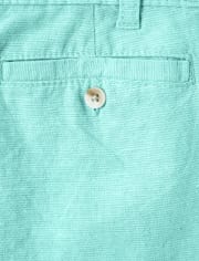 Boys Striped Chino Shorts - Island Getaway