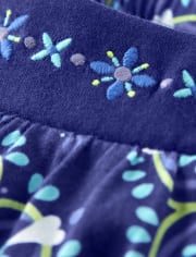 Haut à médaillon floral pour filles - Island Getaway