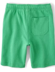 Conjunto De Niño Top Y Shorts De Rayas Con Bolsillos - Critter Camp