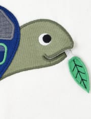 Haut à patch tortue pour garçons - Critter Camp