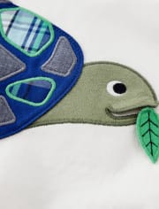 Haut à patch tortue pour garçons - Critter Camp