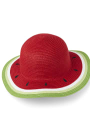 Girls Watermelon Sun Hat - Sweet Watermelon