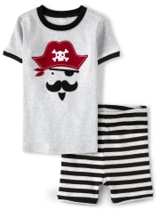 Pyjama 2 pièces en coton pirate pour garçon - Gymmies