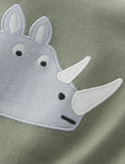 Boys Safari Cotton 2-Piece Pajamas - Gymmies