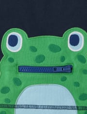 Boys Frog And Dragonfly Top - Critter Camp