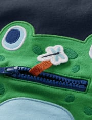 Boys Frog And Dragonfly Top - Critter Camp