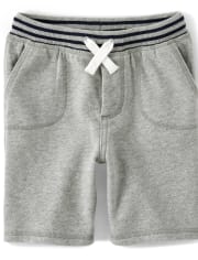 Boys French Terry Knit Pull On Shorts | Gymboree - H/T SMOKE