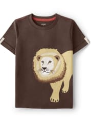 Boys Lion Top - Safari Camp
