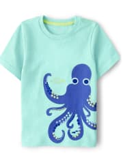 Boys Octopus Top - Island Getaway