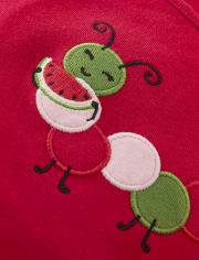 Girls Caterpillar Top - Sweet Watermelon