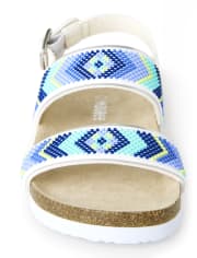 Sandales Fille Chevron - Island Getaway