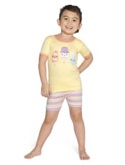 Girls Ice Cream Cotton 2-Piece Pajamas - Gymmies